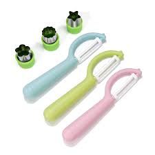 Goodchef Éplucheur Multifonction avec Coupe Biscuit