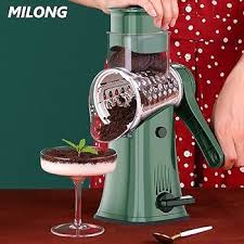 Trancheuse Légumes Manivelle Interchangeables - L'efficacité au bout des doigts