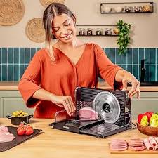 Cecotec Shuriken : Disque Trancheuse à Jambon Inoxydable pour des Découpes Précises