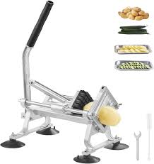 VEVOR Coupe Frites Commerciale - Trancheuse Aluminium de Haute Qualité