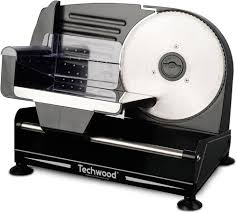 Trancheuse Électrique Noire Techwood TTR 896 - Précision et Élégance