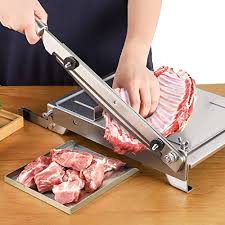 Trancheuse Professionnelle Inoxydable pour Viande et Poisson