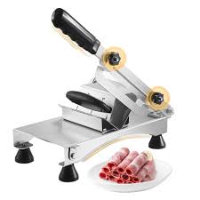 Trancheuse Domestique Commercial Coupe Viande Inoxydable – Précision et Élégance