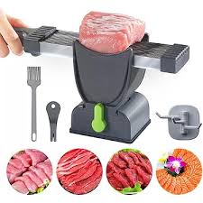 Trancheuse Multifonctionnelle LeKuni - Pour une Découpe Parfaite de Viande Crue