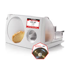 Trancheuse EMERIO MS 125000 Blanc - Précision et Élégance en Cuisine