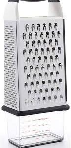 OXO Good Grips Râpe à Fromage 4 Faces - Pratique et Efficace