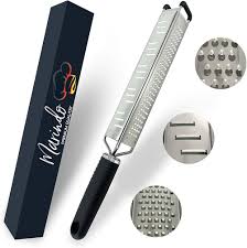 Marindo® Zesteur Cuisine Inoxydable - L'outil indispensable pour vos zestes