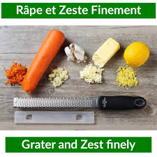 Zesteur Presse Citron Agrume Start - Râpe Zest Incontournable