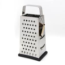 Râpe à légumes 4 faces en inoxydable antidérapante