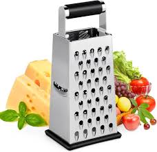 Râpe Carrée Inoxydable VMUTGA - Idéale pour Tous Vos Besoins Culinaires