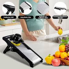 Mandoline Professionnelle Multifonction OZD - La Révolution de Votre Cuisine