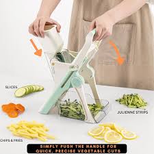 Trancheuse Mandoline Révolutionnaire avec Épaisseur Réglable