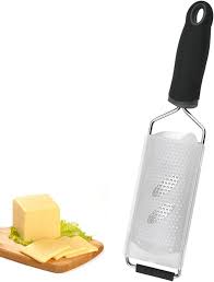 Râpe à Parmesan en Inoxydable avec Protection Gingembre