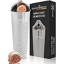 Râpe à noix de muscade Schwertkrone en inox : l'outil indispensable