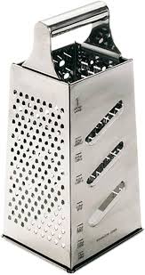 Râpe 4 Faces Inox PM - L'outil indispensable pour votre cuisine