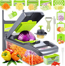 Mandoline Multifonctions Professionnelle Interchangeables - Idéale pour vos Légumes