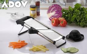 ADOV Trancheuse Multifonction Inoxydable Professionnelle - Central Flow Mandoline