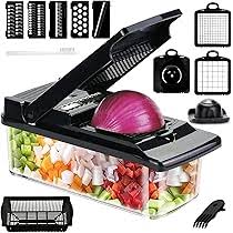 Mandoline Multifonctions 16-en-1 – Votre alliée en cuisine