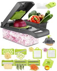 Mandoline 16-en-1 Omesiry - Coupe-légumes Multifonction Professionnelle