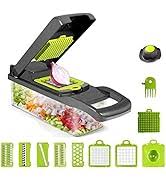 Toskope Professionnelle 16-en-1: La Mandoline Multifonction Idéale pour Tous vos Légumes