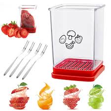 Trancheuse à Fruits avec Protection et Rangement Optimal