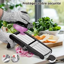 Mandoline Slicer 5 en 1 Myiosus - L'outil de cuisine révolutionnaire