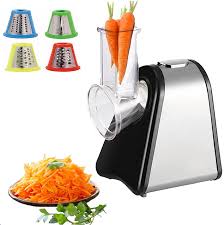 Mandoline Électrique Multifonction en Inox - Le Must Have de votre Cuisine