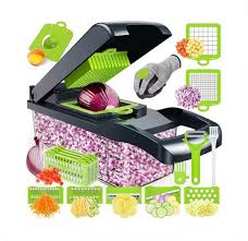 Mandoline 16 en 1 - Le coupe légumes polyvalent