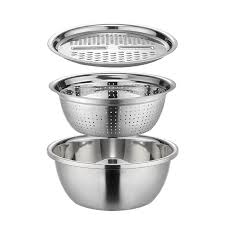 Mandoline Passoire Trancheuse avec Bol - L'outil indispensable pour vos préparations culinaires