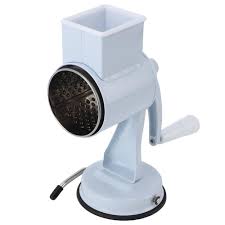 Râpe à manivelle en inox pour légumes - Efficacité et Précision