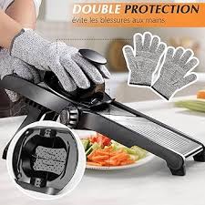 Mandoline Professionnelle Multifonction pour une Cuisine Éfficace