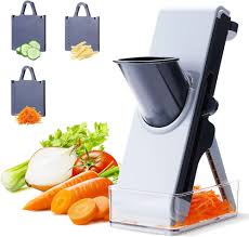 Mandoline de Cuisine Manuelle SOVIDER - Coupe Légumes Multifonctionnel