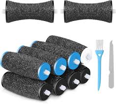 Rouleaux de Remplacement pour Râpe Électrique - Idéal pour Pierre Ponce