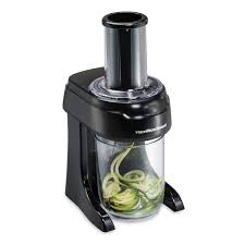 Spiralizer Électrique Hamilton Beach : Transformez vos légumes en plats créatifs