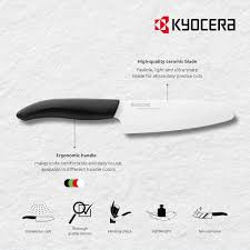 Couteau de Chef en Céramique Kyocera - Précision et Élégance