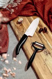 Couteau en céramique Kyocera FK 140 WH BK - Performance et Précision