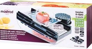 Mastrad F21080 Mandoline Réservoir Sécurisée : La Solution Idéale pour Vos Préparations Culinaires