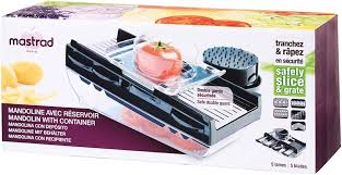 Mastrad F21080 Mandoline Réservoir Sécurisée : La Solution Idéale pour Vos Préparations Culinaires