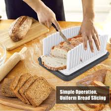 Trancheuse Réglable pour Baguette et Sandwich - Trancheuse à Pain Pratique