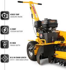 MechMaxx Trancheuse Profondeur Tranchée TCR1500 – La Mini Trancheuse Idéale