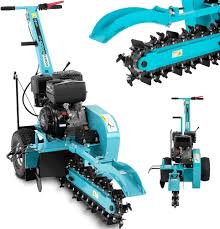 Hillvert Creuse Tranchée Trancheuse Automotrice HT FORBES 15000 - Mini Trancheuse de Précision