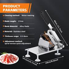 Trancheuse Viande Congelée BAOSHISHAN en Inoxydable