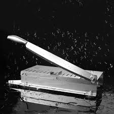 Trancheuse à Viande Manuel en Acier Inoxydable - Trancher avec Précision