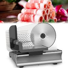 Trancheuse Électrique Inoxydable pour Viande - Précision et Efficacité