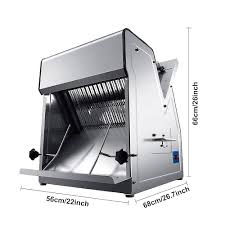 Trancheuse Commerciale Électrique DÉpaisseur Professionnelle - La Solution Idéale pour les Boulangeries