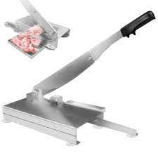 Trancheuse Manuelle Commercial Saucisson Inoxydable - Précision et Qualité