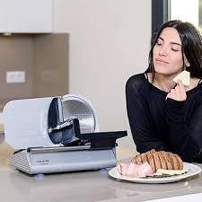 Taurus Cutmaster Trancheuse Électrique Inoxydable - Précision et Élégance