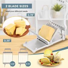 Trancheuse Fromage Manuelle en Acier Inoxydable Remplaçable