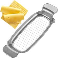 Trancheuse Métallique Inoxydable Alimentaire - Le Fil Trancheuse à Fromage Idéal