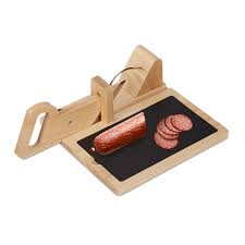 Relaxdays 10027947 : La mini trancheuse saucisson idéale pour vos apéritifs
